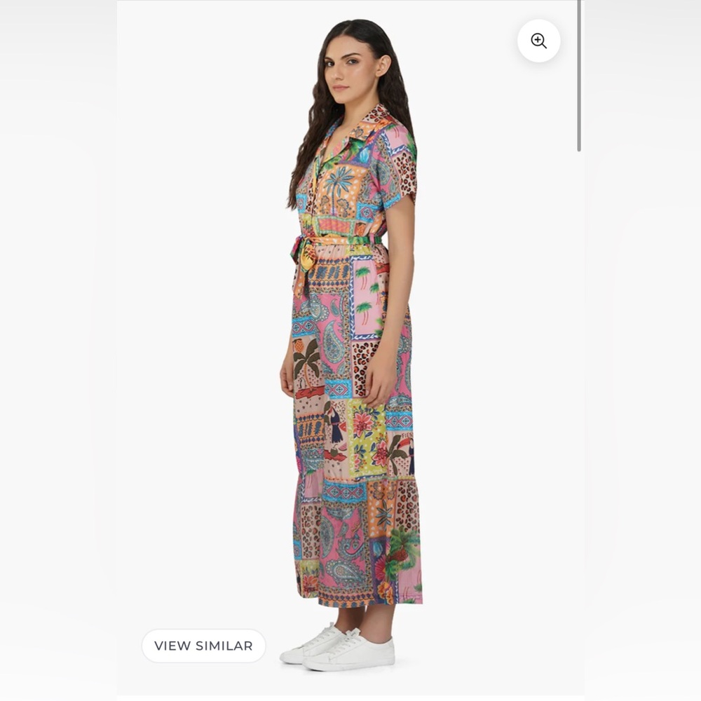 NWT Macaw Pineapple Jumpsuit, Romper, Vacation Wear, Size M - Picture 3 of 9